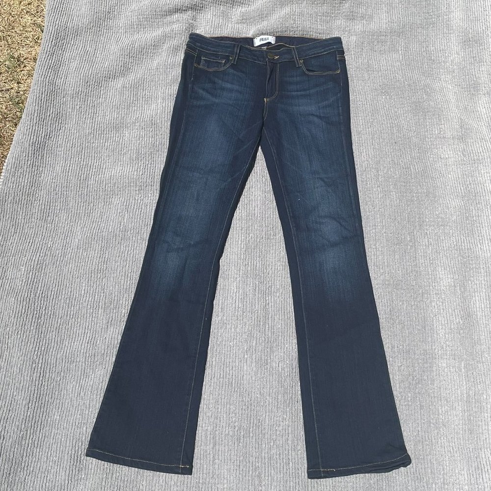 Paige Blue Bootcut Jeans